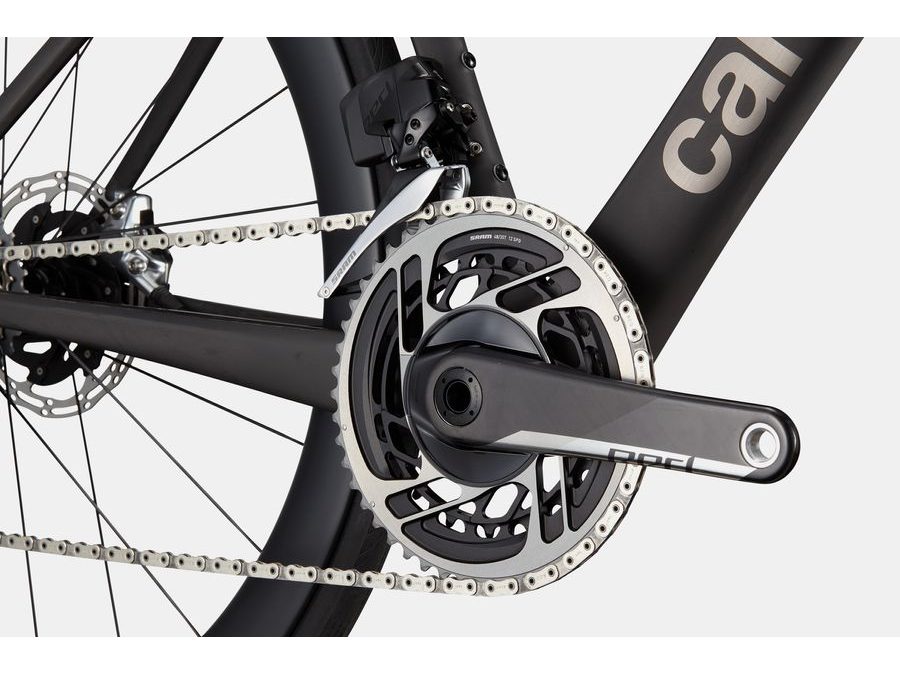 Silniční kolo CANNONDALE SUPER SIX EVO Hi-MOD 1, mercury-raw carbon-brushed chrome-smoke black