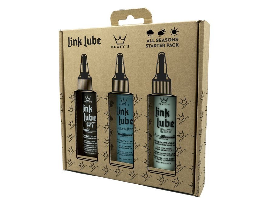 Dárková sada maziv PEATY'S LINKLUBE ALL SEASONS STARTER PACK