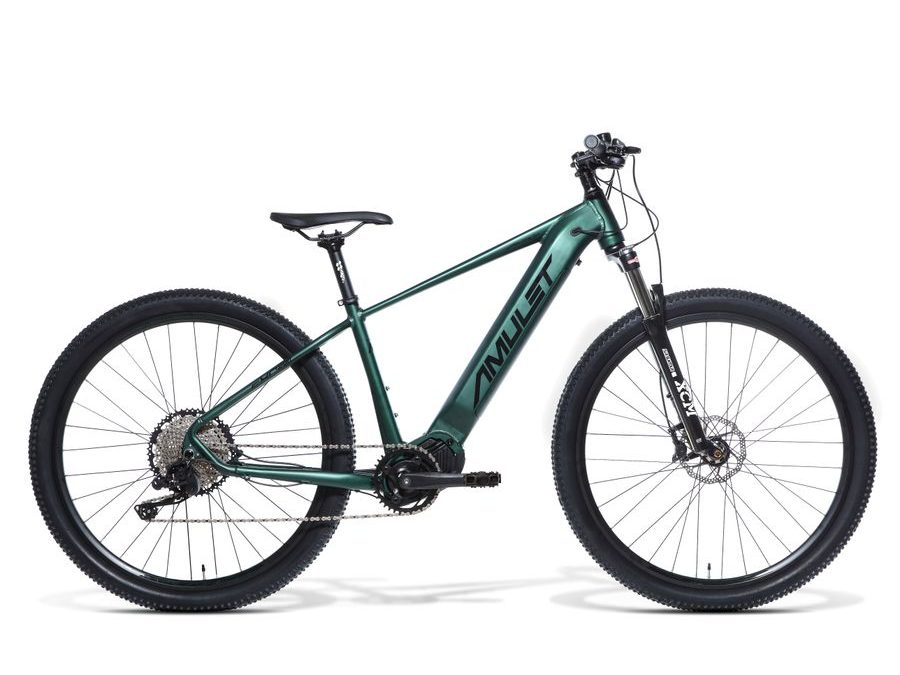 Pánské horské elektrokolo Amulet eRival 5.0 SR, 29", Racing Green/Black, 2023