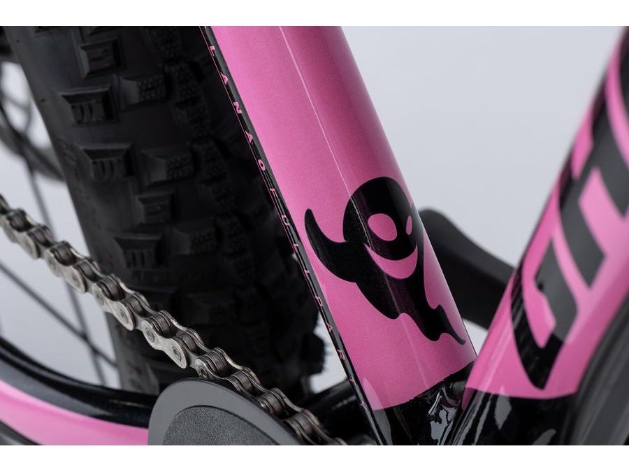 Dětské kolo GHOST Lanao 20 Full Party Metallic Black/Pearl Pink Gloss