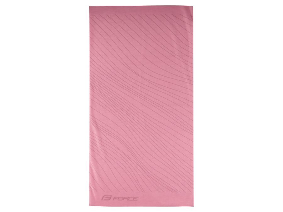 Šátek FORCE LAYER léto, UNI, růžový