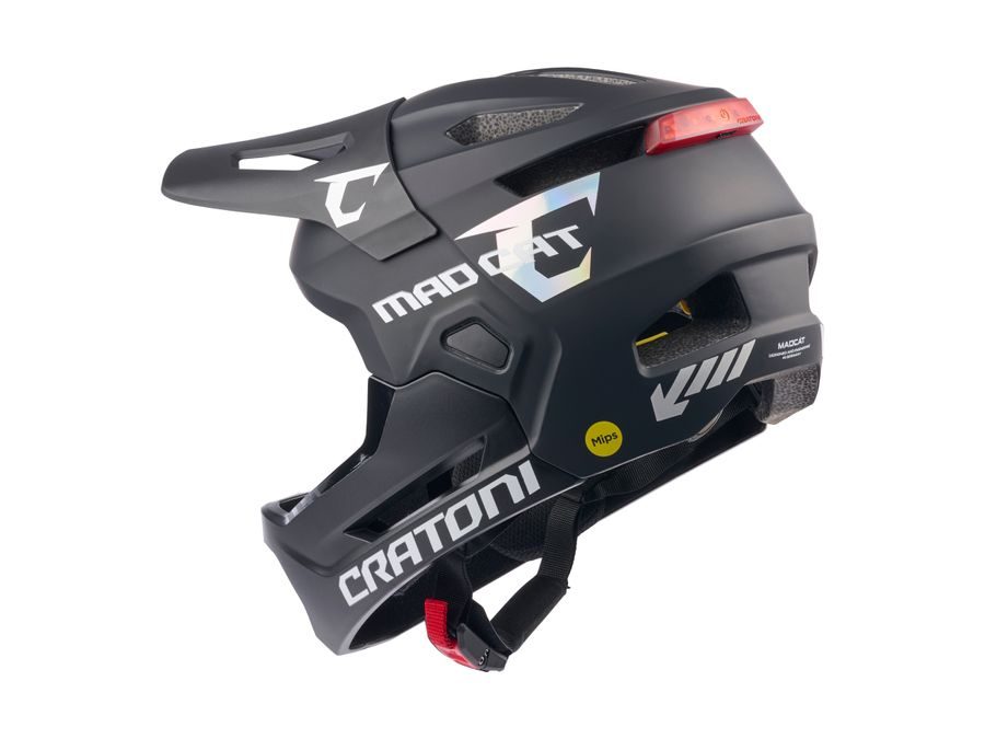 Dětská helma CRATONI MadCat MIPS Black Matt - S/M (49-56cm)