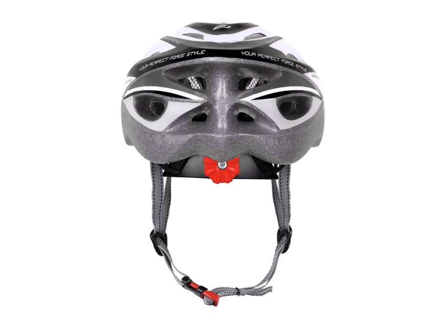 Helma FORCE HAL, bílo-černá