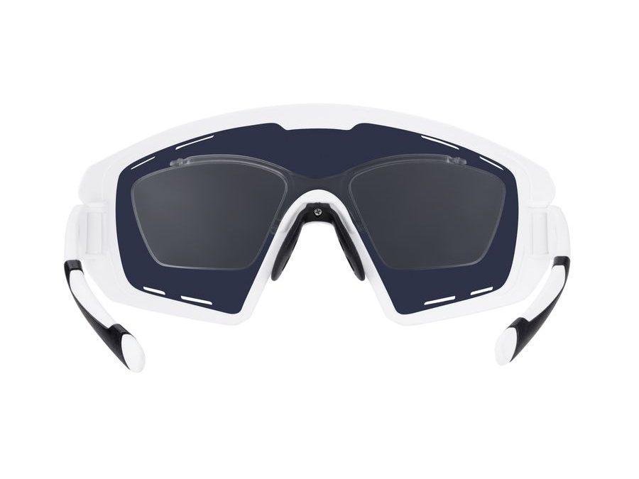 Brýle FORCE OMBRO PLUS bílé mat., červená skla