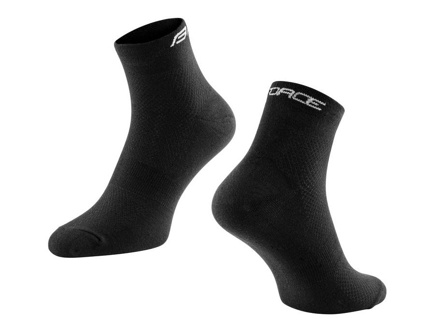 Dlouhé ponožky FORCE MID volnočasové, černé