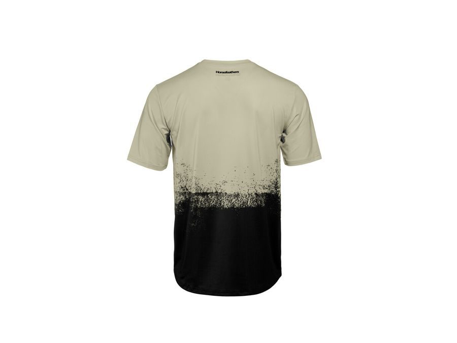 Pánský dres s krátkým rukávem HORSEFEATHERS Quantum, silver birch-black