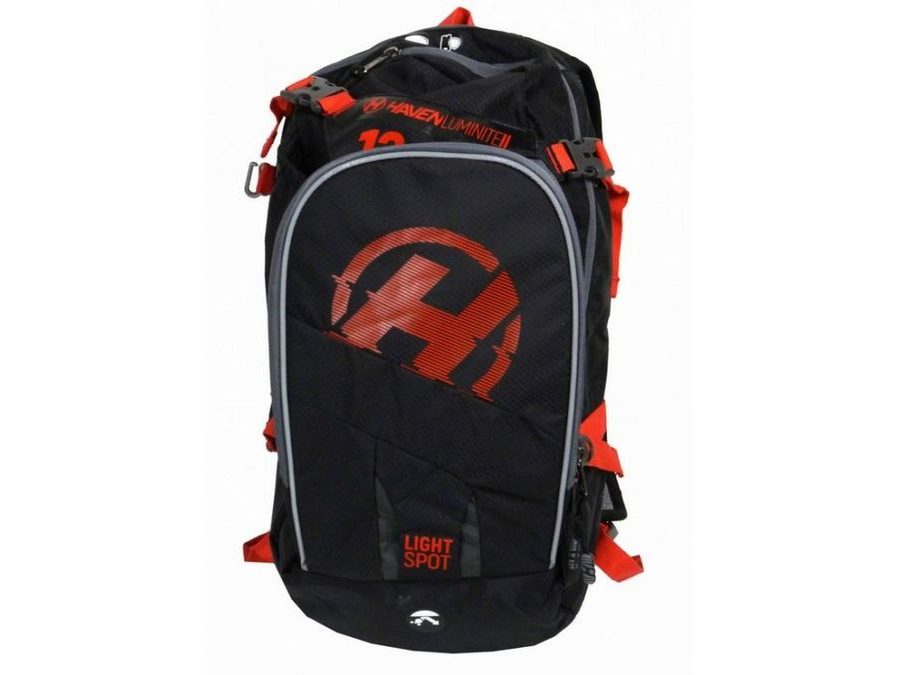 Batoh HAVEN LUMINITE II 12l černo/červený bez rezervoáru