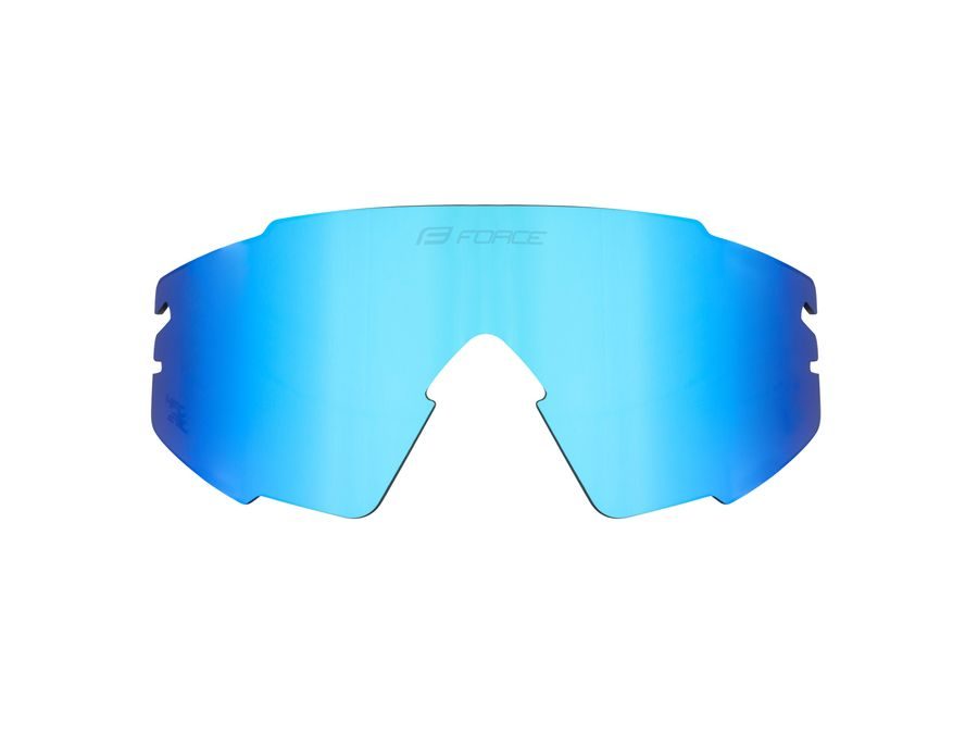 sklo náhradní FORCE MANTRA, zrcadlové modré
