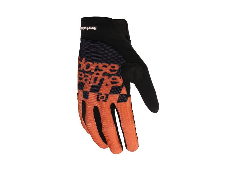 Letní dlouhoprsté rukavice HORSEFEATHERS Digger, burnt orange