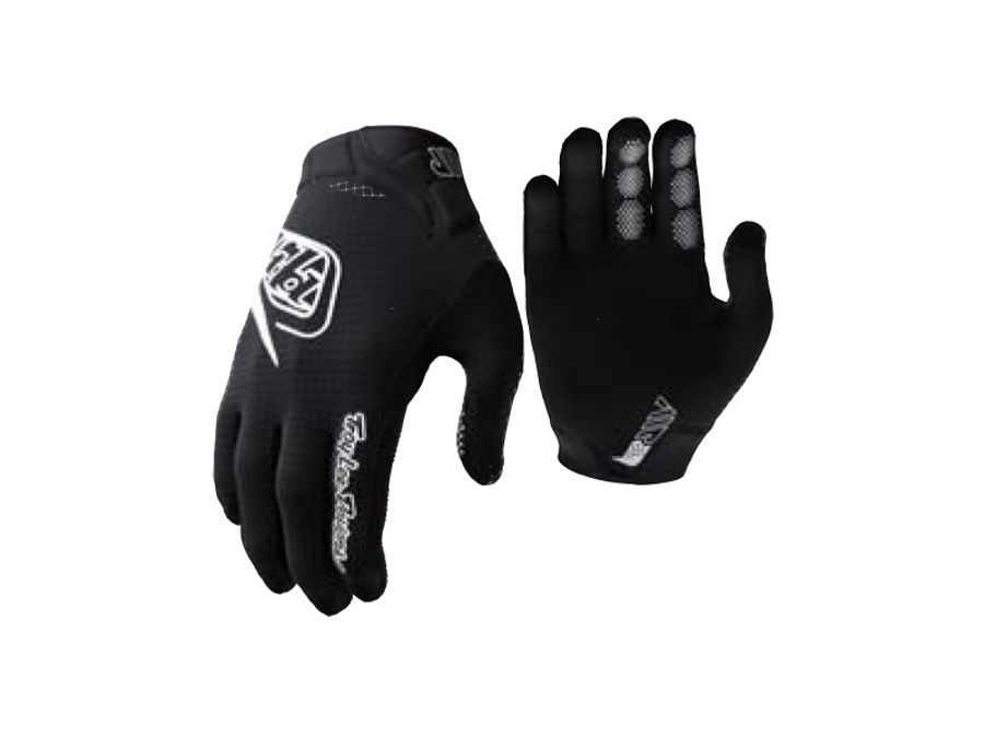 Letní dlouhoprsté rukavice TLD AIR, mono black