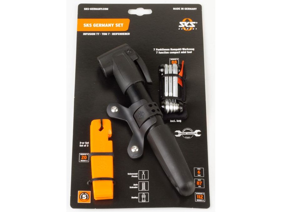 Rámová hustilka a nářadí TOM 7 + montpáky