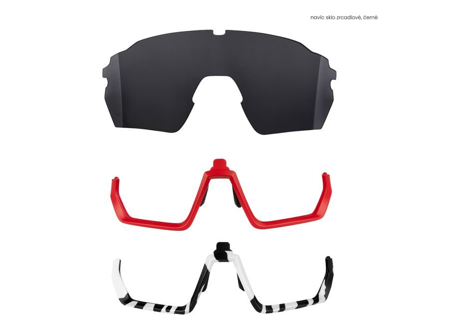 brýle F DRIFT černé, polarizační+černé sklo SADA