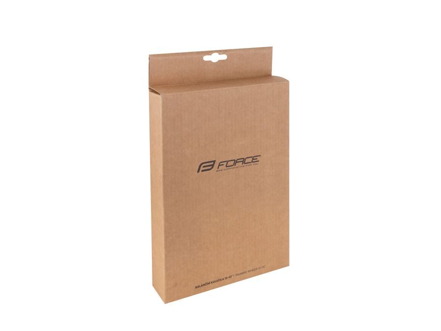 Balanční kolečka FORCE 12-20" UNI, chrom + PVC