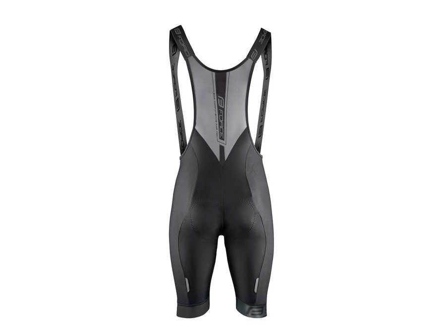 Pánské kraťasy se šráky a vložkou FORCE B51, černé