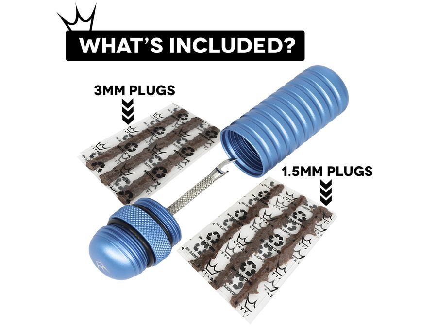 Opravná sada na bezdušové pláště PEATY'S HOLESHOT OPRAVNÁ SADA NA BEZDUŠOVÉ PLÁŠTĚ - VIOLET