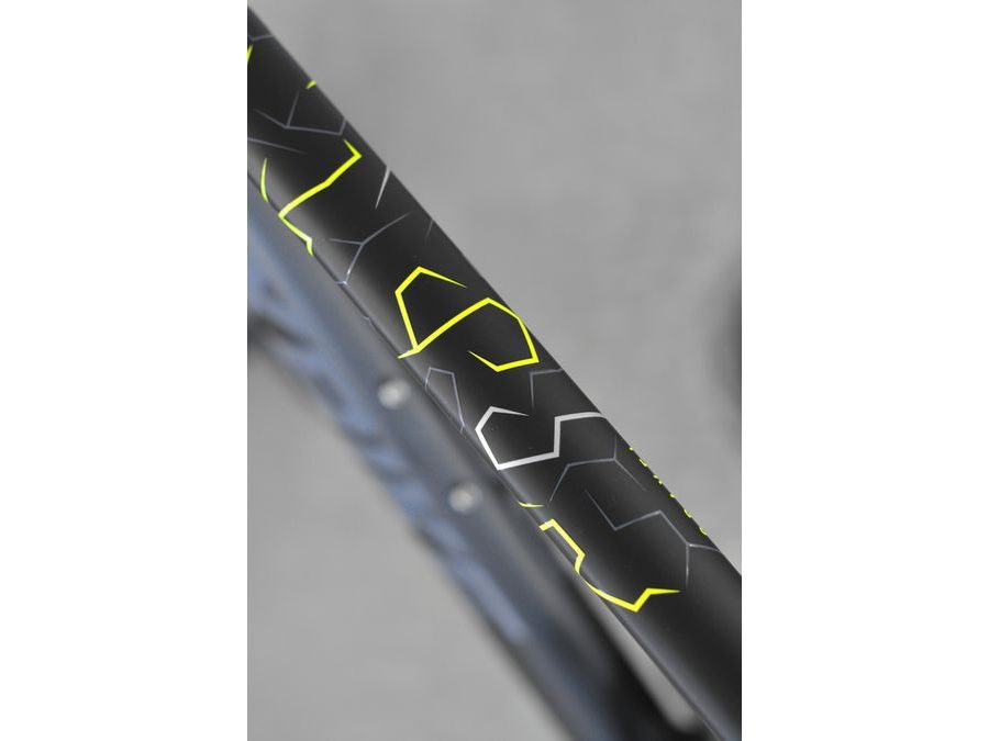 Rámový set Maxbike GRAVEL Al matně černý + vidlice + osy