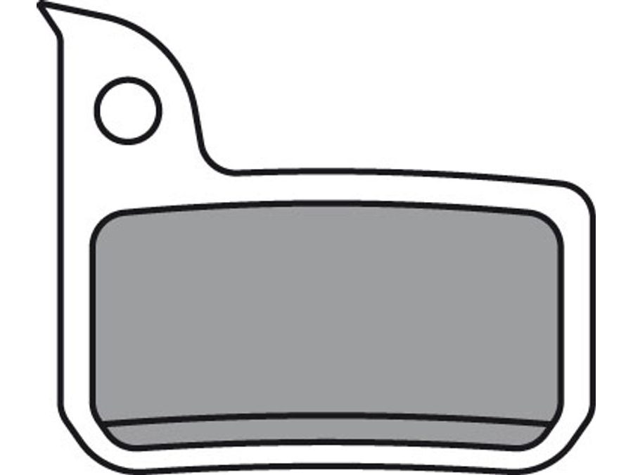 Brzdové destičky Avid Road, sintrované