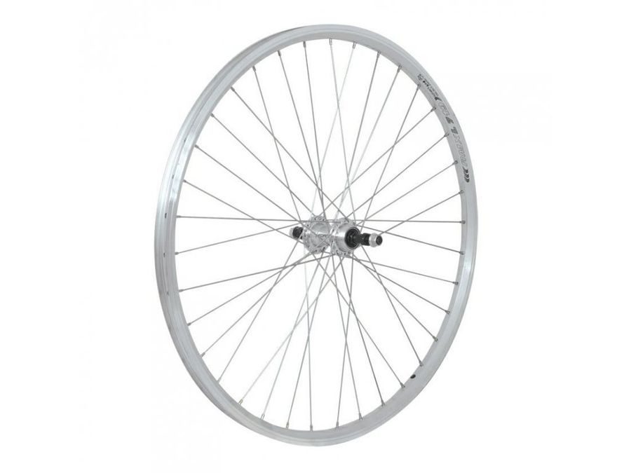 Kolo zapletené 28" 622-19 Dragon zadní 36 děr stříbrné Union/CnSpoke