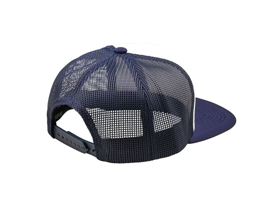 Kšiltovka Troy Lee Designs TRUCKER SNAPBACK STAMP VINTAGE, white-navy