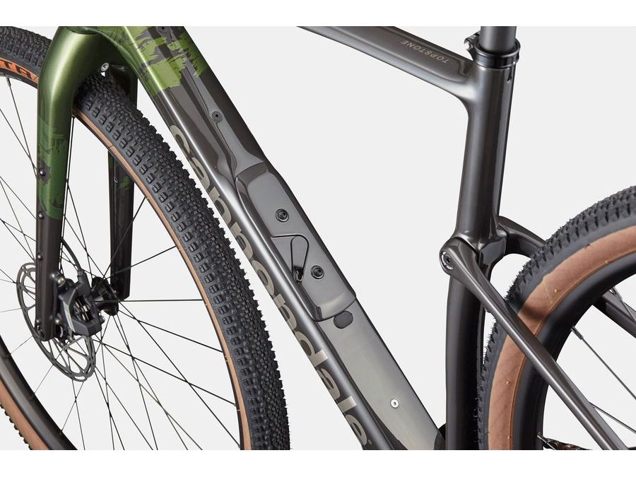 Gravel kolo CANNONDALE TOPSTONE CARBON 2 AXS 1X, zeleno-černý