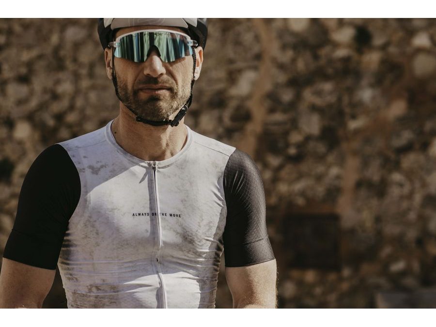 Pánský dres s krátkým rukávem FORCE MOVE, nude