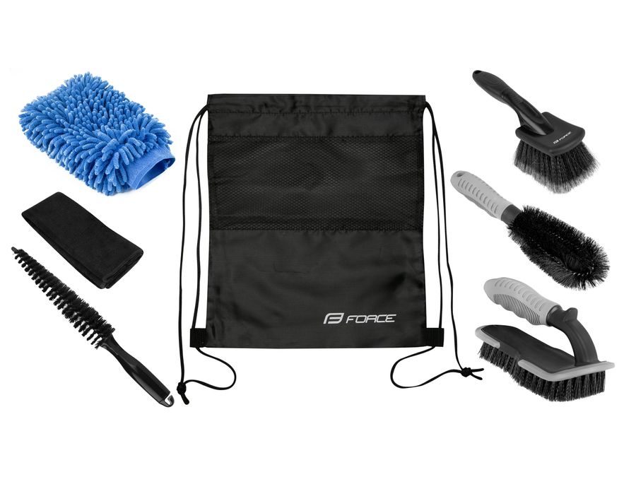 Sada čistící FORCE PROFI 6ks, v pytlíku, v kartonu