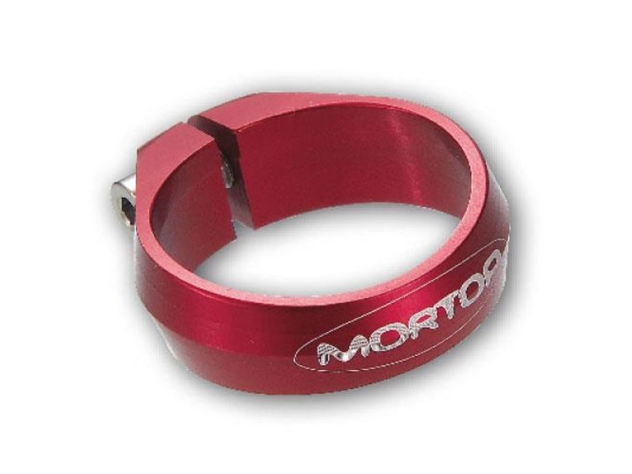 Objímka sedlovky Mortop SPC273 červená 31,8mm