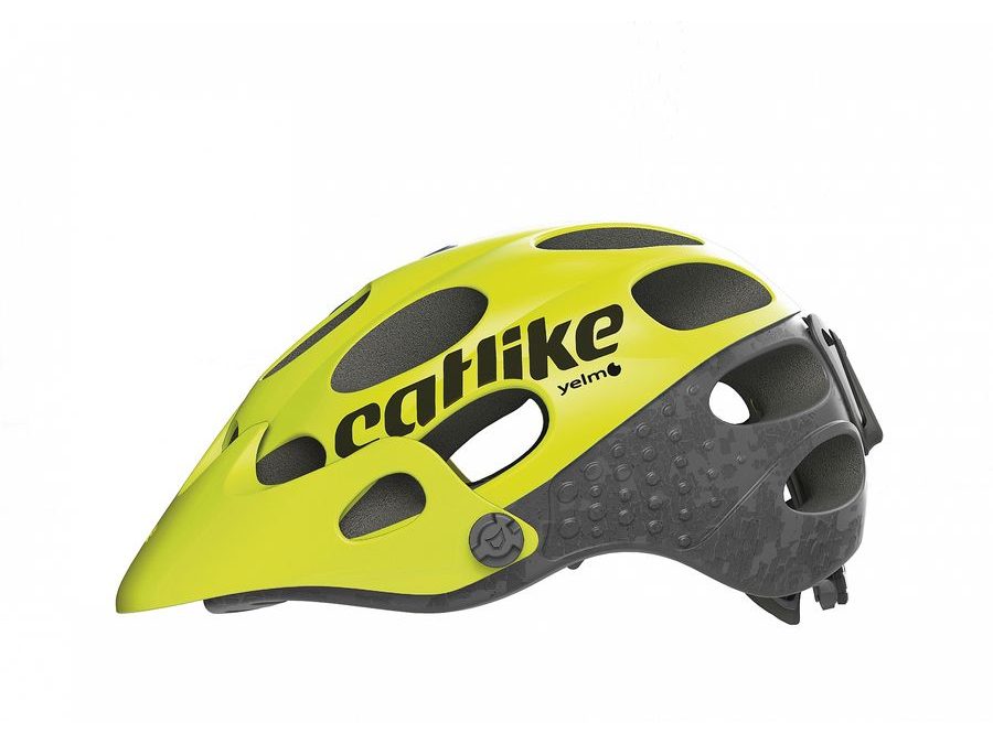 Helma Catlike YELMO R013, ČERNO/ŽLUTÁ FLUORESCENČNÍ