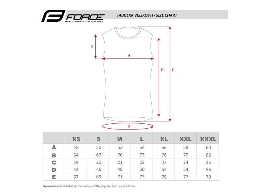 Vesta FORCE V48, plná záda, fluo