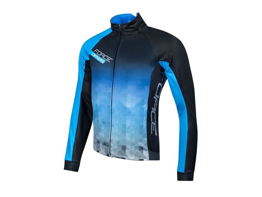 Pánská zimní bunda Force Dawn Winter, Černo-Modrá