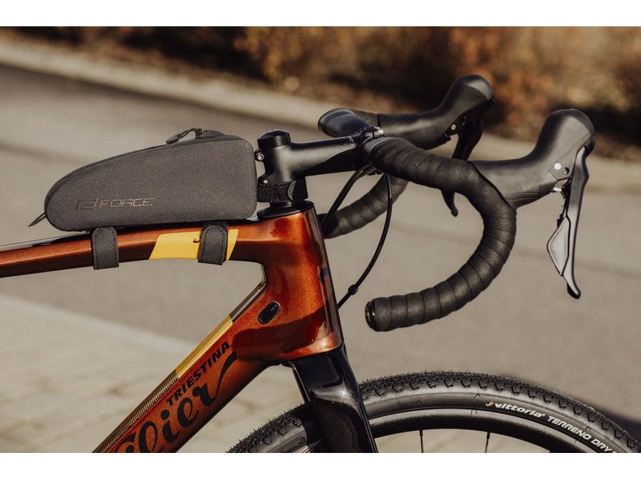 Brašna na rám FORCE RICKET, černá