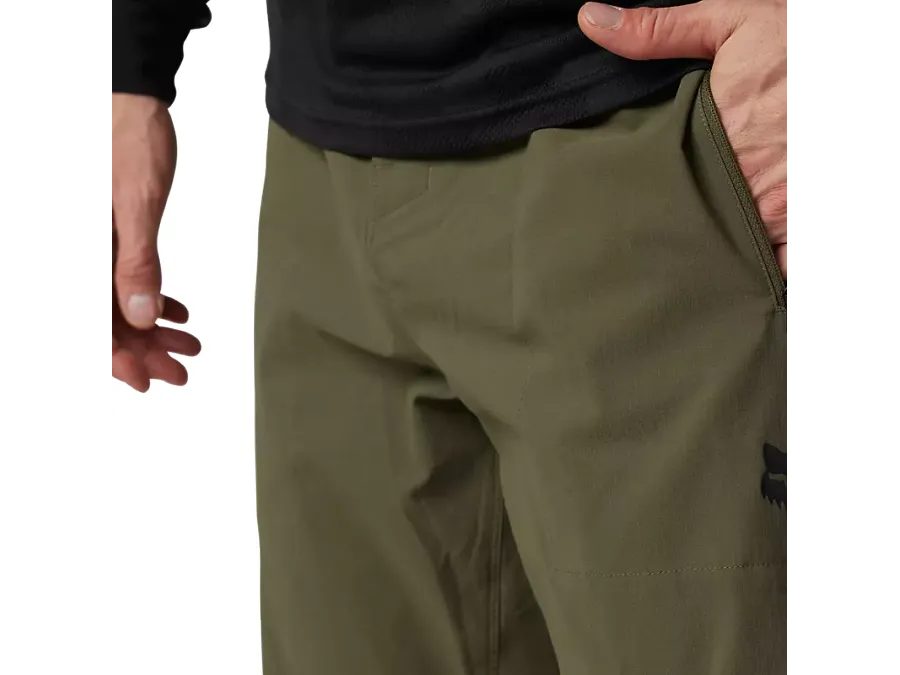 Pánské kraťasy do pasu bez vložky Fox Ranger Short, Olive green