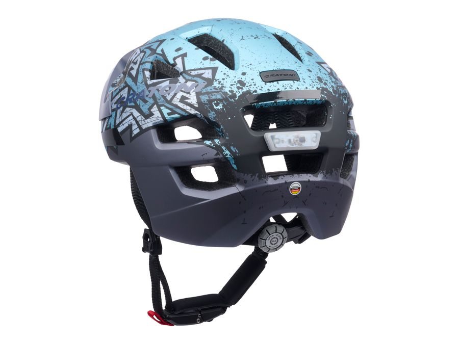 Dětská helma CRATONI Maxster Pro Wild-Blue Matt - S-M (51-56 cm)