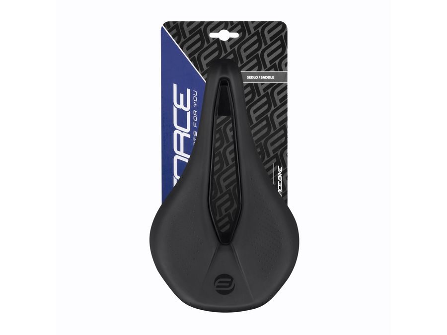 Sportovní sedlo FORCE DRIX HOLE, černé