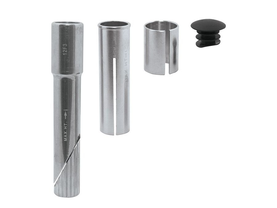 Redukce vidlice závitové 1" na AHEAD, Al stříbrná