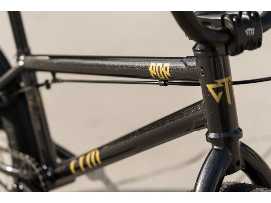 BMX kolo CTM POP Hi-Ten 2021, černá metalíza