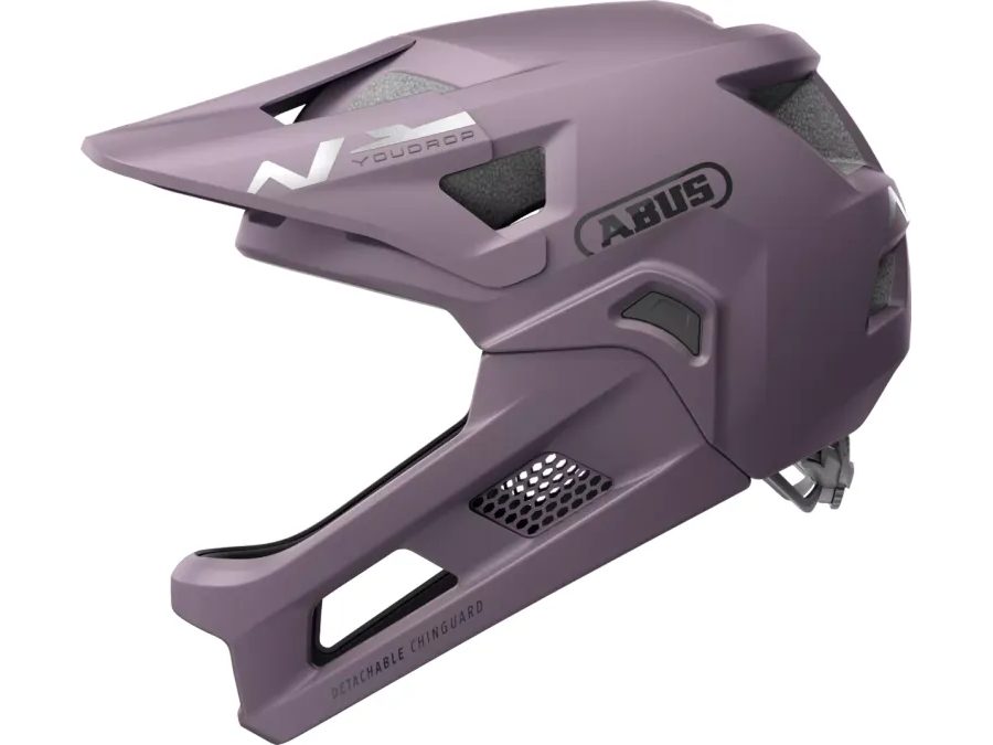 Dětská integrální helma ABUS YouDrop FF Purple