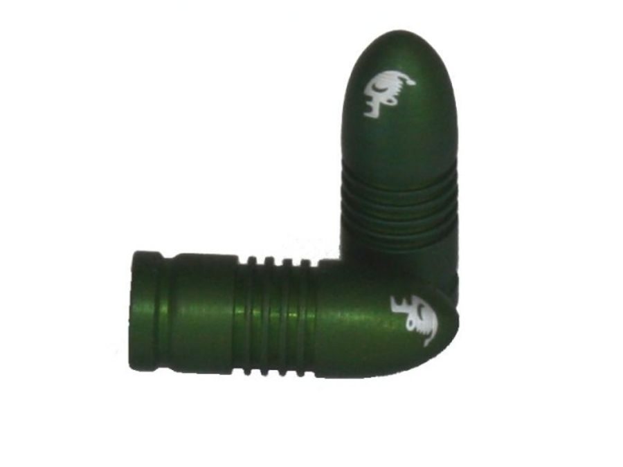 Čepičky ventilku ShamanRacing Patrony AV modrá