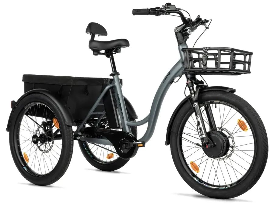 Leader fox CARGO - TRICYCLE CURTIS, FRONT MOTOR, GREY MATT