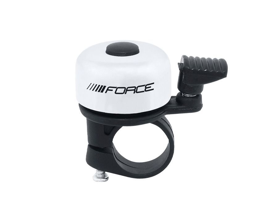 Zvonek FORCE MINI Fe/plast 22,2mm paličkový, bílý