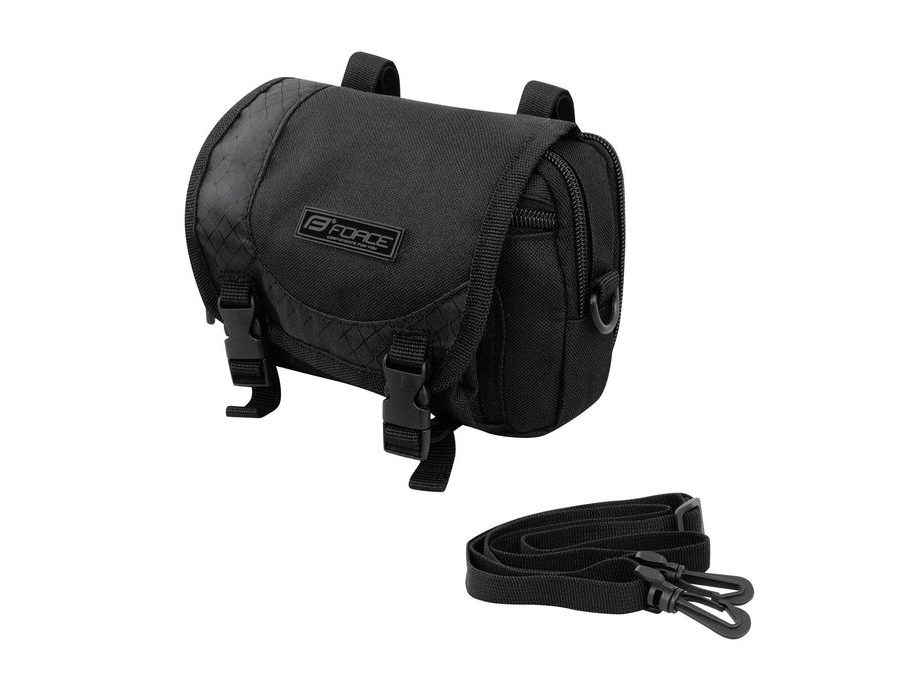 Brašna na řídítka FORCE GET, černá