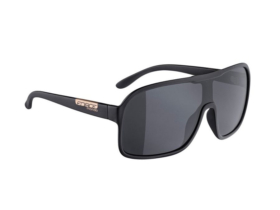 Brýle FORCE MONDO černé mat., černá skla