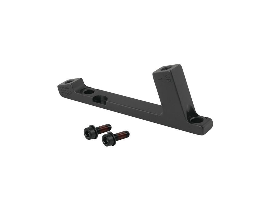 Brzdový adaptér přední Force POST/ POST 180mm, černý