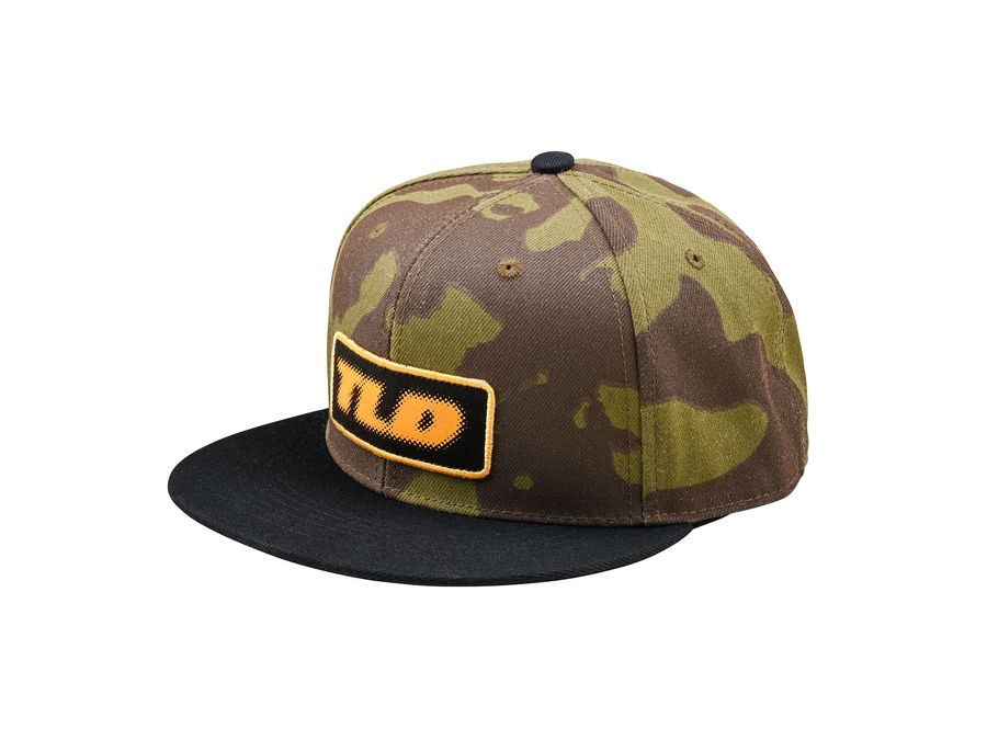 Kšiltovka Troy Lee Designs FLAT BILL SNAPBACK FADE OUT, olive camo