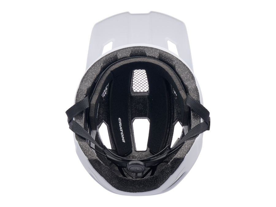Dětská helma CRATONI WildCat White Matt - S-M (49-56 cm)