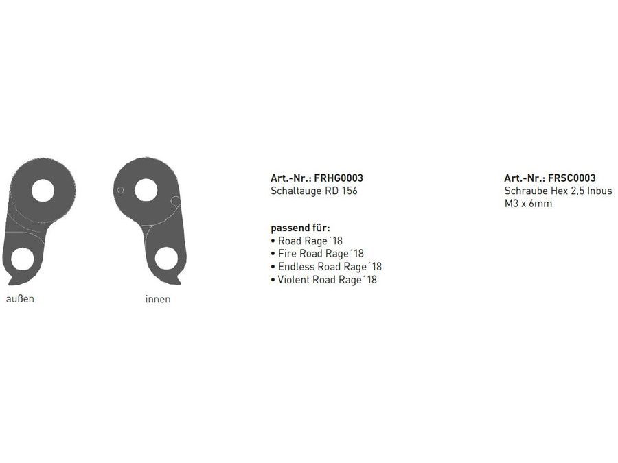 Patka rámu FRHG0003