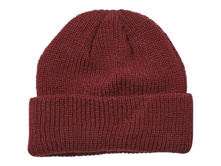 Kulich Fox Machinist Beanie, Cranberry