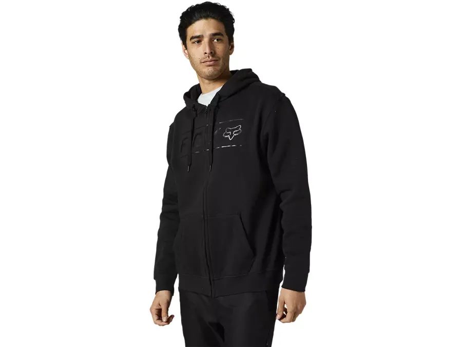 Pánská mikina FOX Pinnacle Zip Fleece - černá