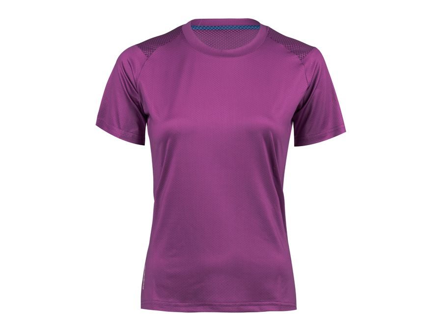 Dámský dres FORCE MTB MOUNT LADY krátký rukáv, fialový