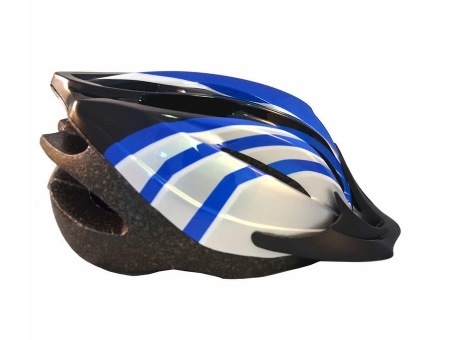 Helma STING ALFO modro-stříbrno-černá